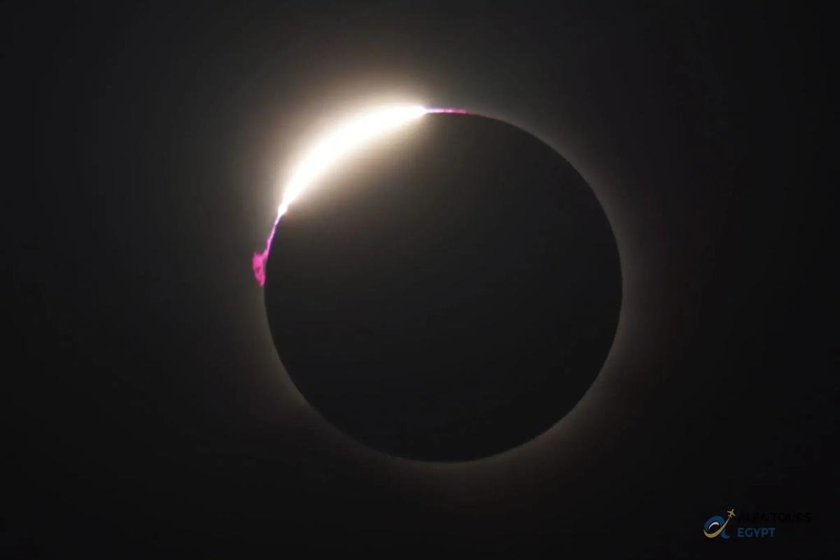Luxor Solar eclipse