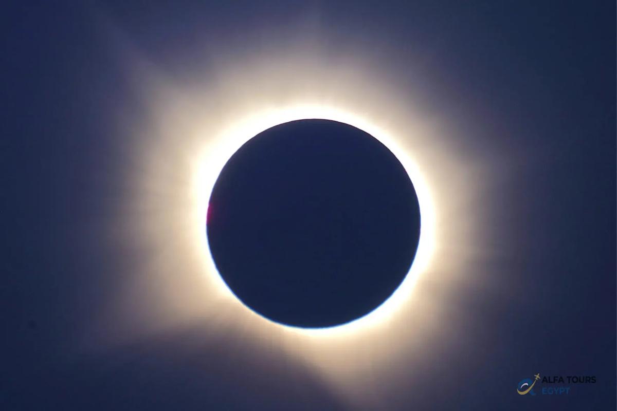 Luxor Solar eclipse